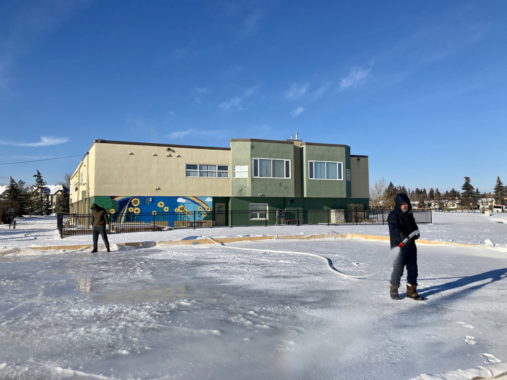 Calgary Marlborough Community Ice Rink Volunteers.