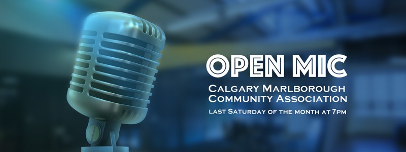 Open Mic at Calgary Marlborough Community Centre