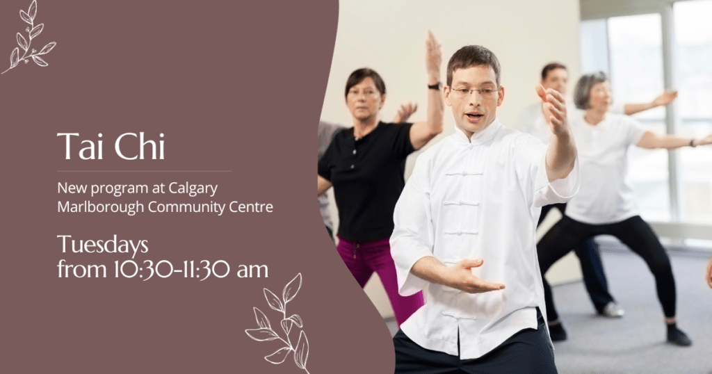 Tai Chi Program at Calgary Marlborough Community Centre