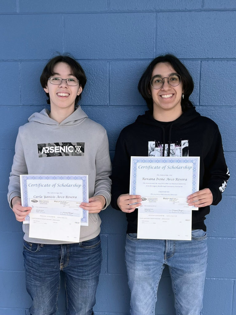 Carla and Roxana Arce-Rivera, 2024 Bob-Edwards Scholarship recipients